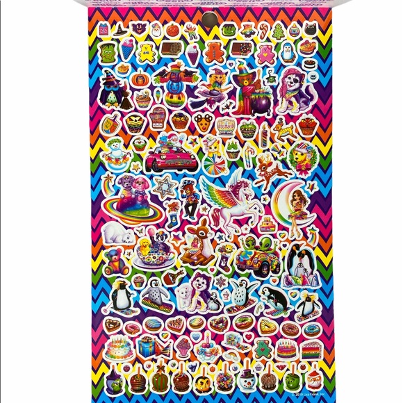 COPY - LISA FRANK book of stickers - Picture 4 of 7